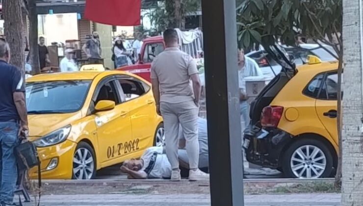 TAKSİ DURAĞINDA KAN AKTI