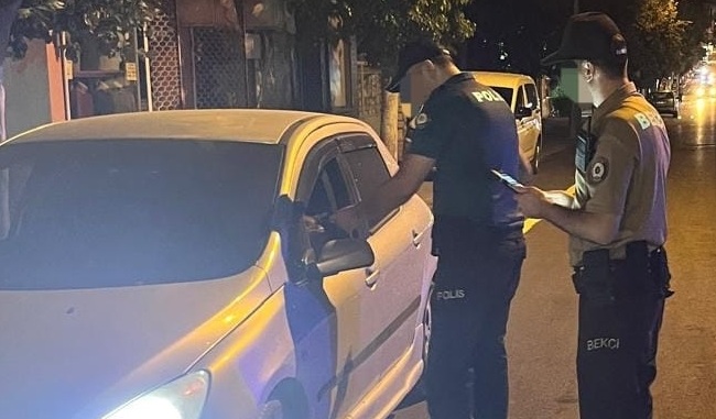 ASAYİŞ UYGULAMASINA TAKILDILAR