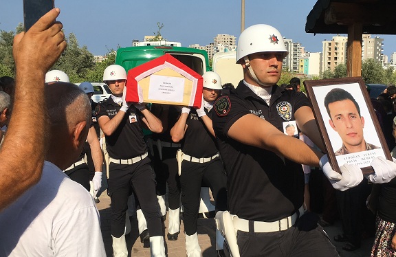 KAZADA CAN VEREN POLİSE SON GÖREV