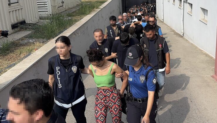41 UYUŞTURUCU ZANLISI ADLİYEYE SEVK!