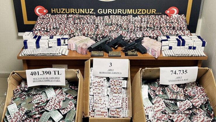 POLİSTEN UYUŞTURUCU OPERASYONU