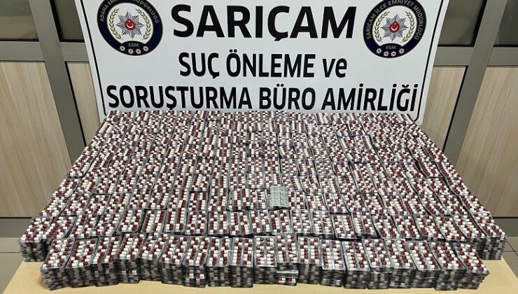 SARIÇAM’DA UYUŞTURUCU OPERASYONU