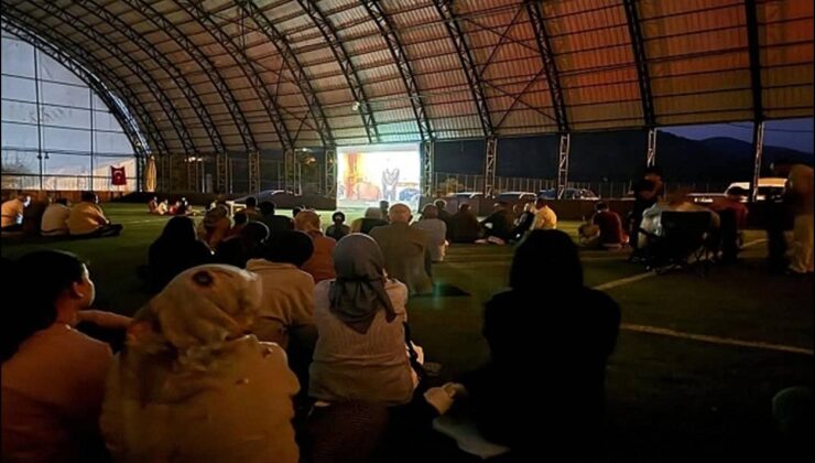 Saimbeyli’de sinema etkinliği düzenlendi