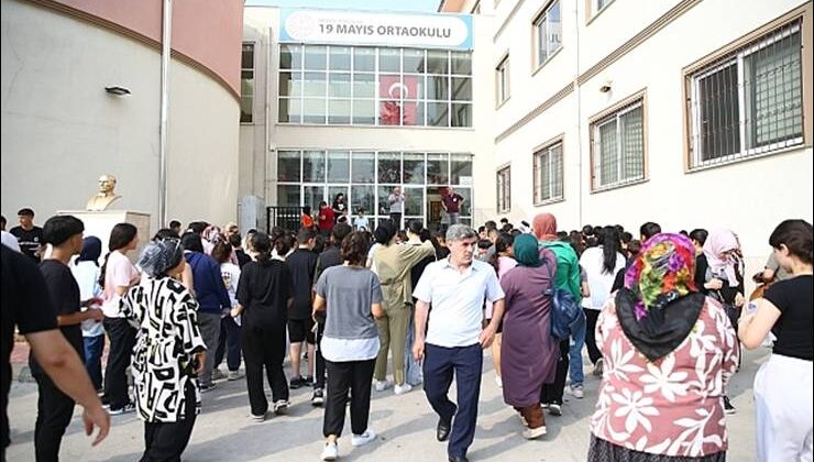 LGS heyecanı yaşandı