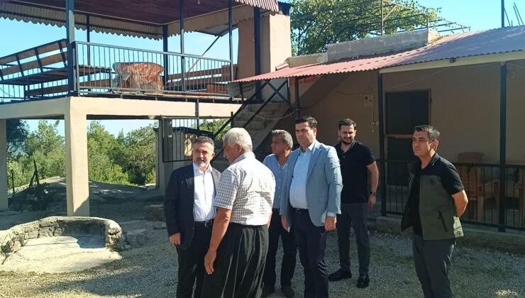 Dağlı yangınzedeleri dinledi