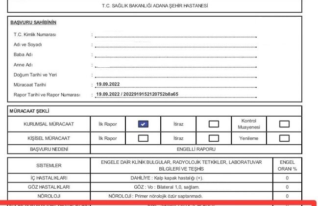 SEN GÖREVİNİ YAPTIN DOKTORUM!