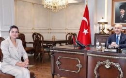 YILDIZ’DAN VALİ KÖŞKER’E ZİYARET