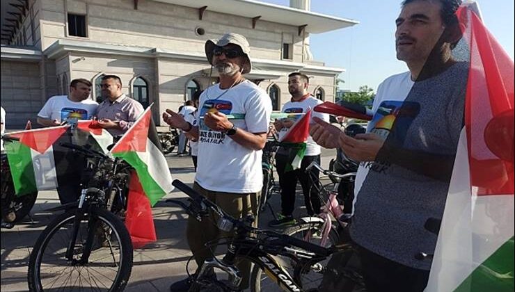 “Kudüs-Gazze-Mavi Marmara” temalı bisiklet turu