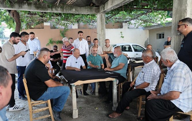 DEMİRÇALI HAVUTLU’DA HALKLA BULUŞTU