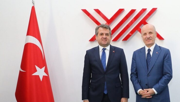 Rektör Beriş’ten YÖK başkanına ziyaret