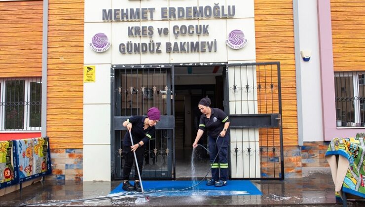 Seyhan Belediyesi kreşleri pırıl pırıl