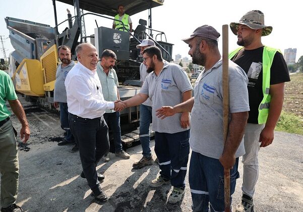 DEMİRÇALI ASFALT ÇALIŞMALARINI YERİNDE İNCELEDİ