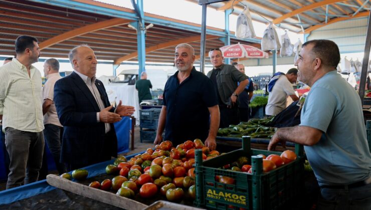 Demirçalı, pazarcı esnafıyla kahvaltıda buluştu