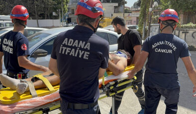 Boyacı havalandırma boşluğuna düştü