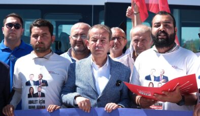 ÖZGÜRLÜK YÜRÜYÜŞÜNE TANJU ÖZCAN’DAN DESTEK
