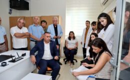 Güngör Geçer’den, Karataş ilçesinde yoğun mesai