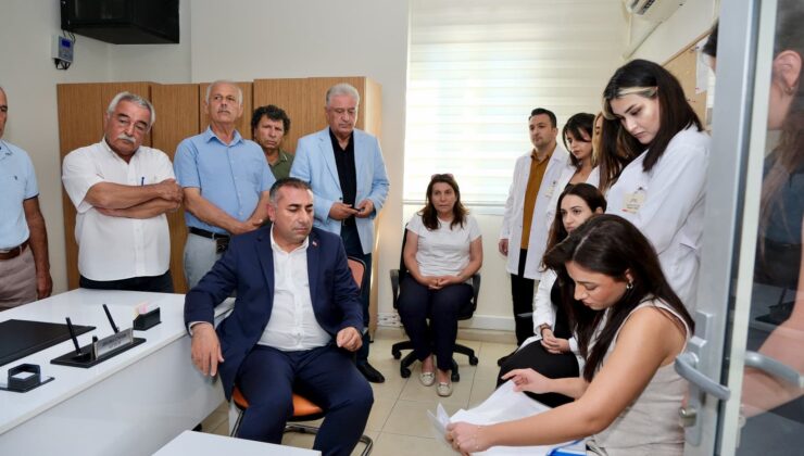 Güngör Geçer’den, Karataş ilçesinde yoğun mesai