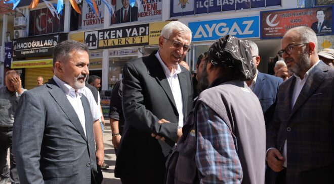 Öz ve Dağlı ilçe teşkilatları ile buluştu