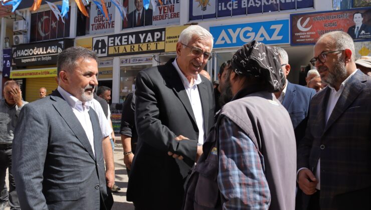 Öz ve Dağlı ilçe teşkilatları ile buluştu
