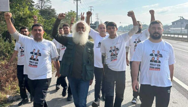 Süavi Özgürlük Yürüyüşü’ne katılarak destek verdi