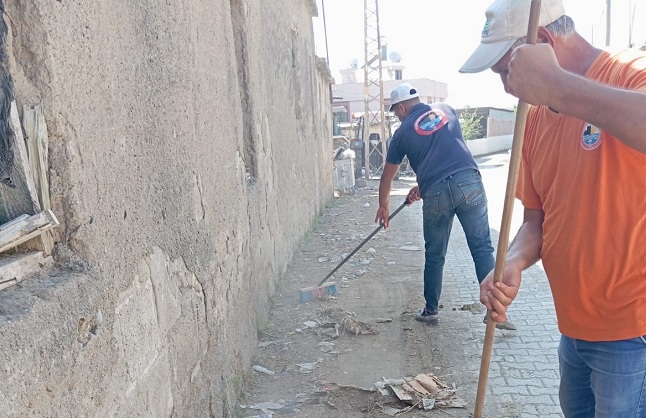 Yumurtalık Belediyesi’nde hummalı çalışma