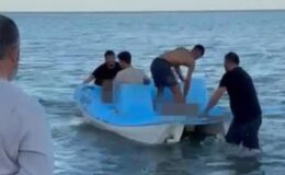 DENİZE GİREN GENÇ BOĞULDU