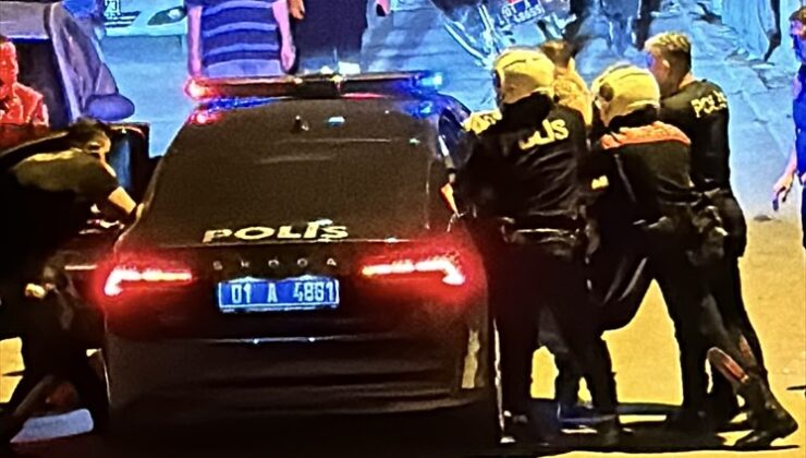 Polise mukavemet eden zanlı tutuklandı