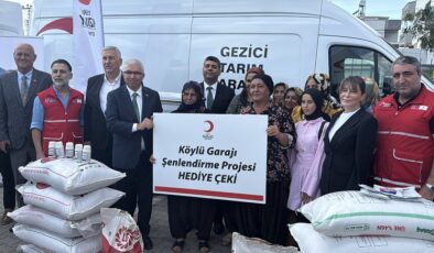 Kızılaydan Adana’da küçük üreticilere tarımsal destek