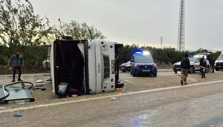 KOZAN’DA KAZA: 11 YARALI