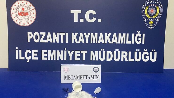 POZANTI’DA UYUŞTURUCU OPERASYONU