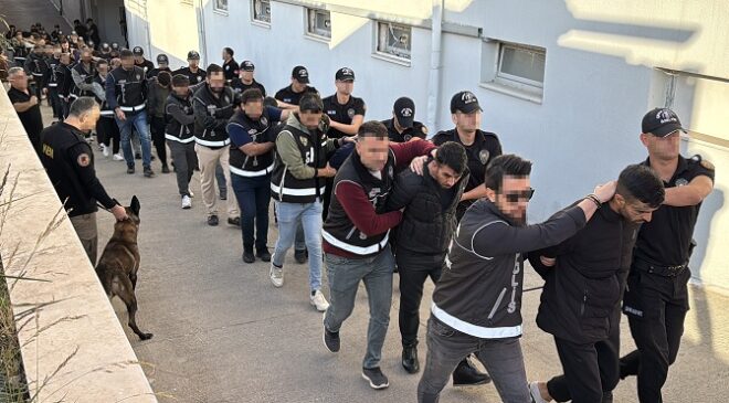 BAYGARALAR ÖRGÜTÜ ADLİYEYE SEVK EDİLDİ