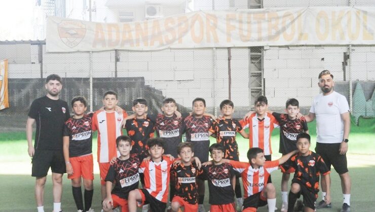 Adanaspor Futbol Okulu’nda sıkı çalışmalar sürüyor