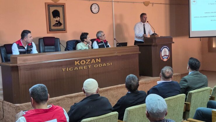 Kozan’da destekleme bilgilendirme toplantısı