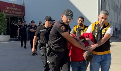 Haraç çetesi polis kapanına düştü