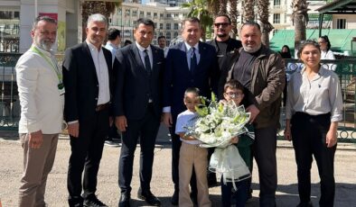 Rektör Beriş’ten Adana Doğa Koleji’ne ziyaret