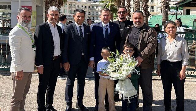 Rektör Beriş’ten Adana Doğa Koleji’ne ziyaret