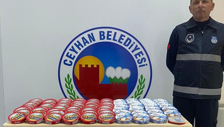 Ceyhan Zabıtası Tarihi geçmiş ürünlere el koydu