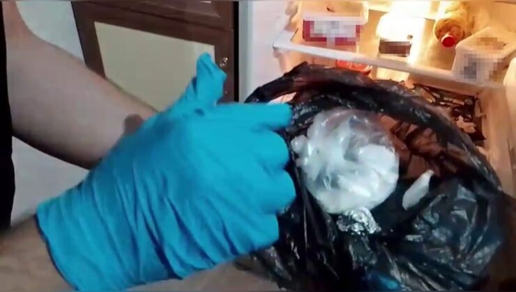 BUZDOLABINDA KOKAİN SAKLADI