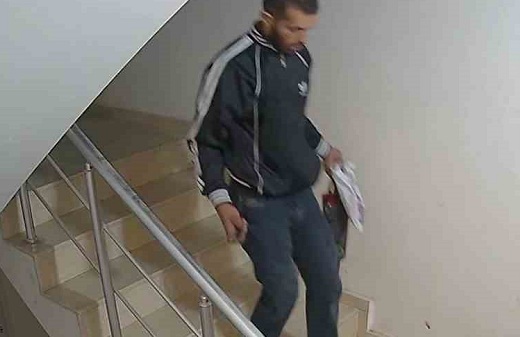 HIRSIZ KAPANA YAKALANDI!