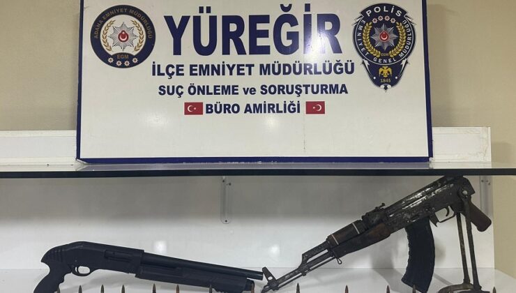 Evinde kalaşnikof bulundu