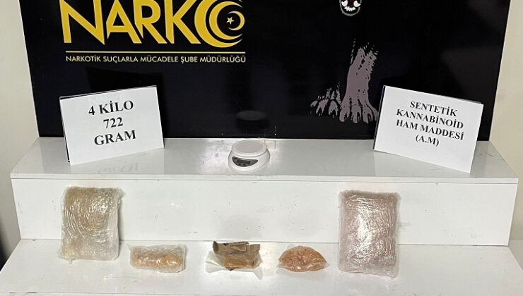 SENTETİK UYUŞTURUCU OPERASYONU