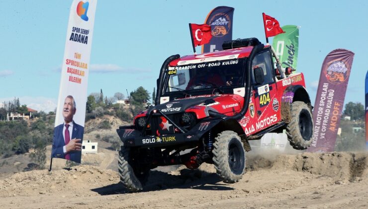 Off-Road Kupası’nda ikinci ayak yarışları Adana’da yapıldı