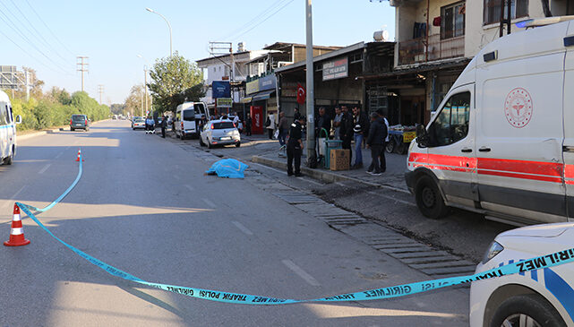 Otomobilin çarptığı yaya hayatını kaybetti