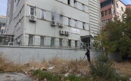 AİLE SAĞLIĞI MERKEZİNDE YANGIN