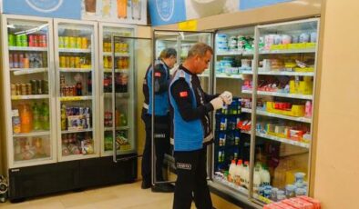 Zincir marketlerde fahiş fiyat ve SKT denetimi yapıldı
