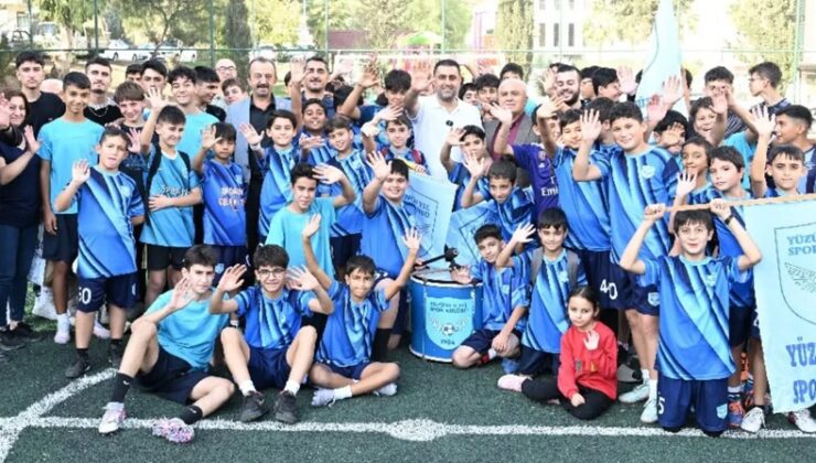 KOZAY’DAN 100.YILSPOR’A ZİYARET