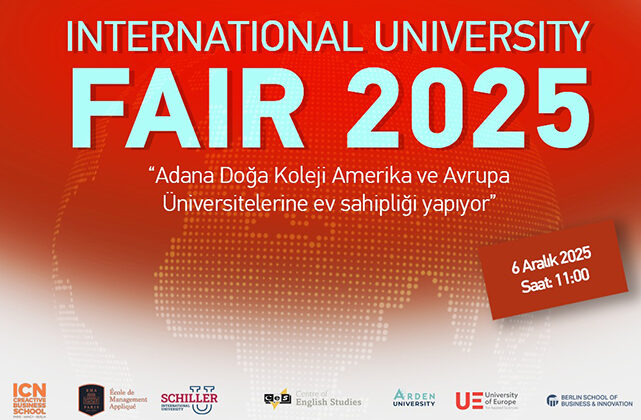 Adana Doğa Koleji’nden uluslararası eğitim atağı