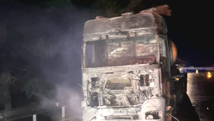 ALEV ALAN TANKER ORMANI YAKTI!