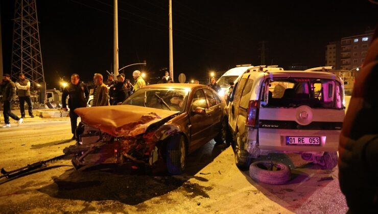 Otomobil hurdaya döndü: 2 yaralı