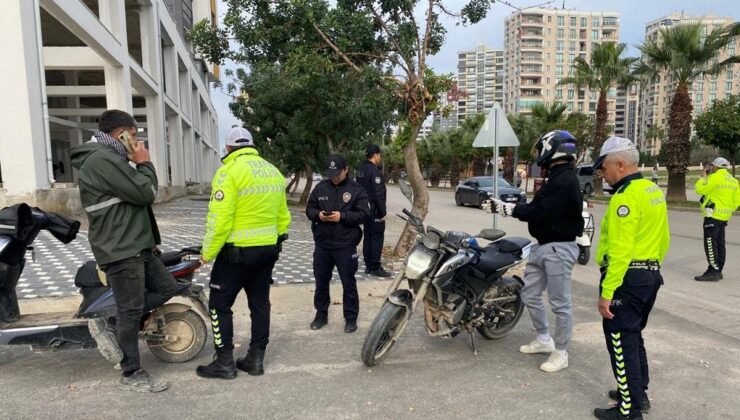 Motosikletlere sıkı denetim